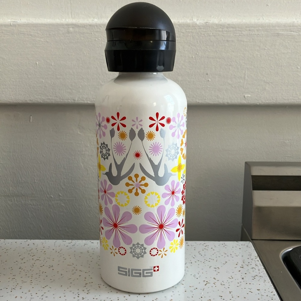 Sigg water bottle aluminum White 16oz